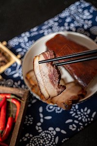 特色腊肉冬季美食腊肉腊肠背景