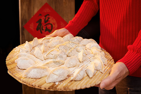 新年水饺传统文化水饺醋高清图片