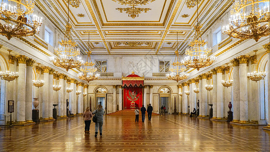 国外绘画素材俄罗斯国家博物馆艾尔米塔什博物馆冬宫背景