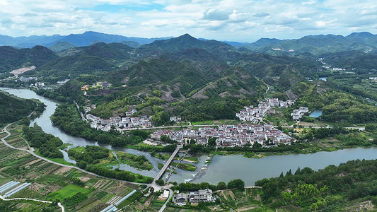 aaaa级景区航拍浙江丽水旅游缙云仙都景区背景