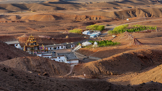 内蒙古阿拉善山峦景观高清图片