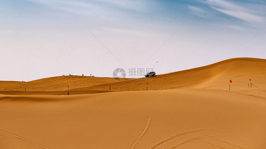内蒙古腾格里沙漠景观图片