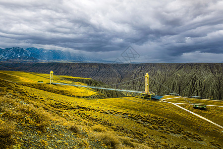 新疆克拉玛依市独山子大峡谷风景区高清图片