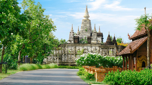 曼谷暹罗古城风景图片