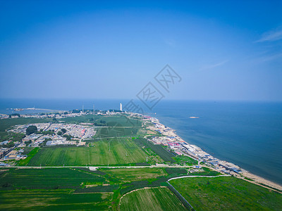 渤海湾东戴河夏季海滨风光图片