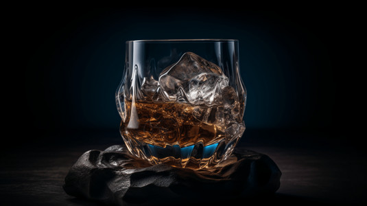 一杯威士忌背景图片