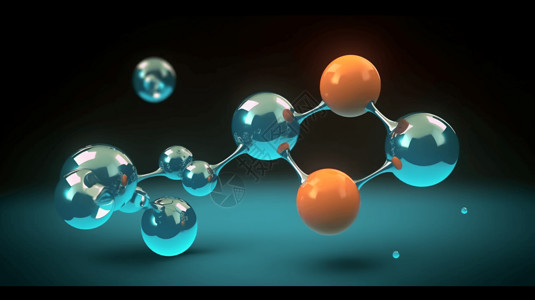 化学素材卡通氧气和氢气之间的卡通图像设计图片