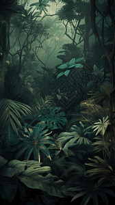 野外丛林壁纸背景图片