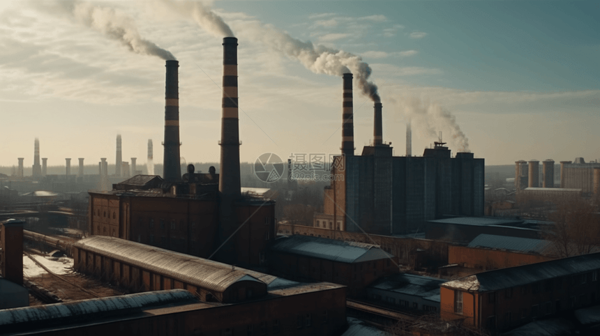 工业生产污染和环境污染图片