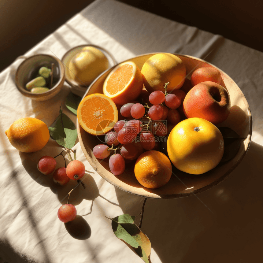 水果果盆图片
