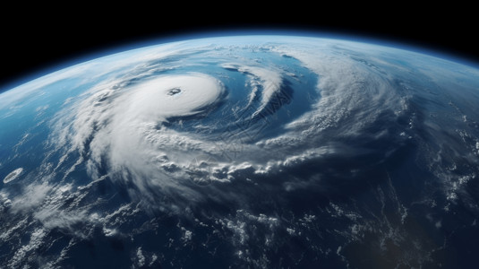 展示力量飓风地球卫星图设计图片