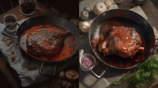 卤肉美食制作图片