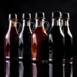 酱油瓶子调料酱油瓶高清图片