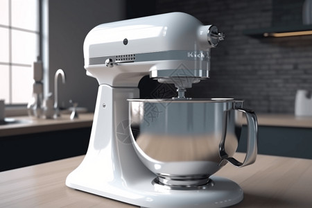 3D厨具厨具搅面器3D示例图背景