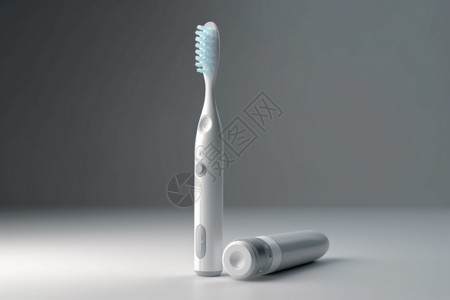 科技美学立体电动牙刷设计图片