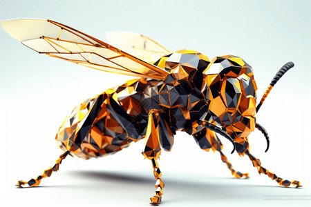 巨大的甲虫黄蜂设计图设计图片