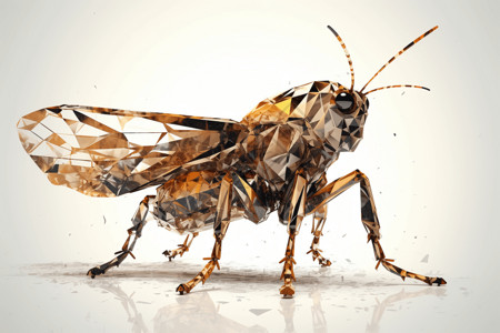 3D蝎子蝇渲染图图片