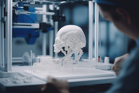 3D打印医学特写模型图片