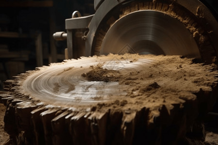 锯木厂机械锤子榫头高清图片