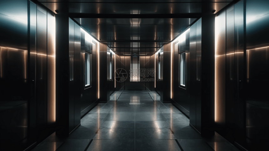 现代电梯内部设计图片