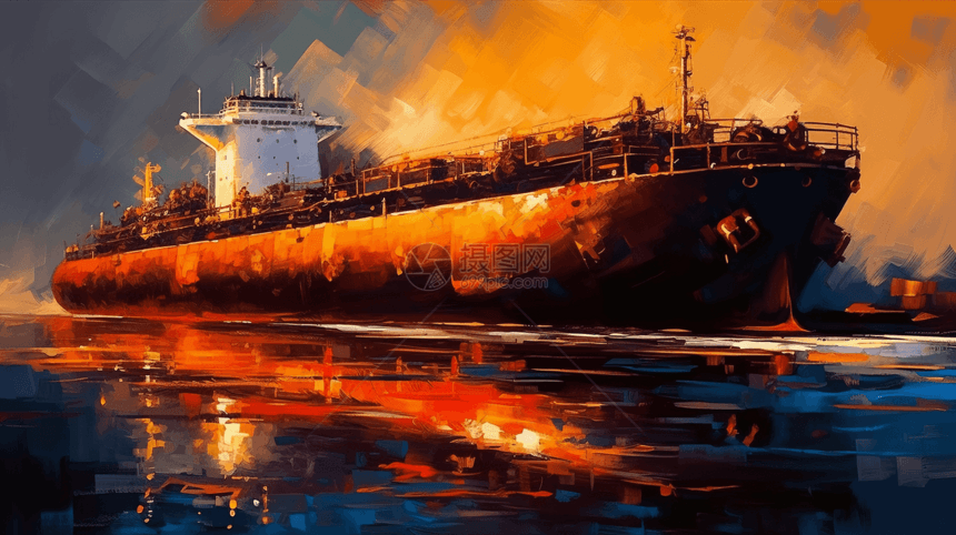 石油运输船图片