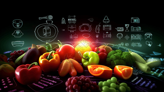 蔬菜主题标签消费者对转基因作物的偏好设计图片
