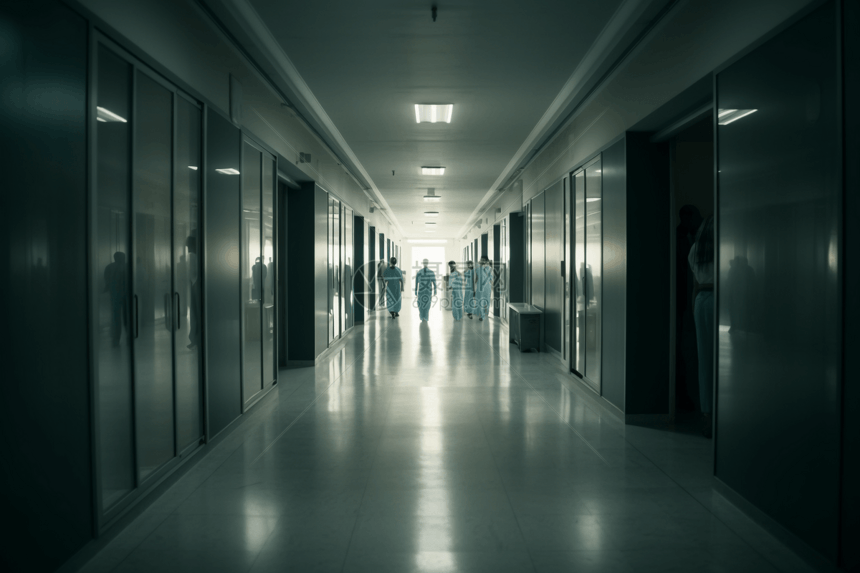 医院走廊图片