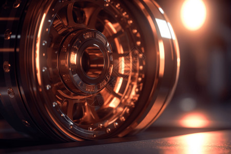 汽车轮毂3D轮圈高清图片