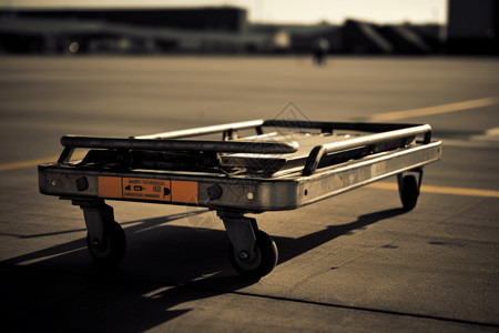 安全可靠的行李车图片