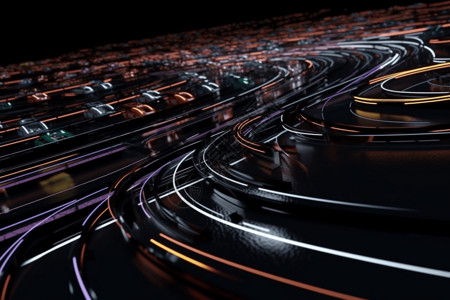 模拟赛车赛道图片