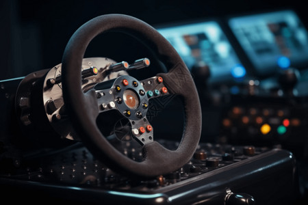 模拟赛车赛车模拟方向盘背景