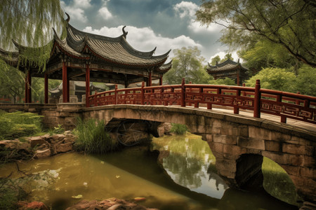 中国古代林园建筑图片