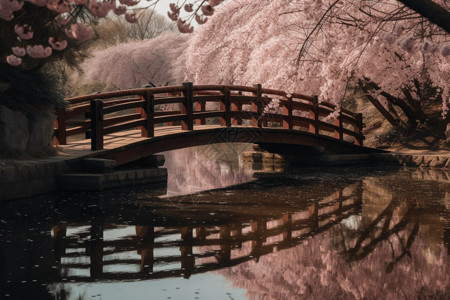 樱花盛开的美丽风景图片