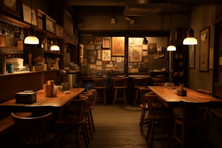 日式居酒屋背景图片