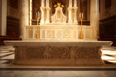 3d教堂祭坛图片