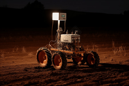 土壤采样机器人高清图片