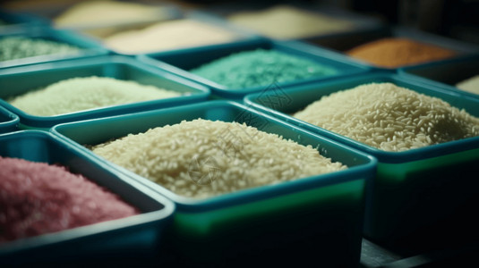 供应链素材杂交水稻供应链背景