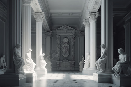 新古典主义的新古典主义室内设计背景