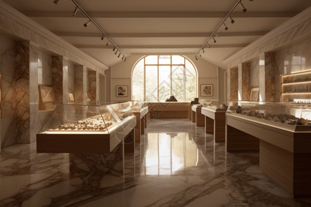 大理石博物馆背景图片