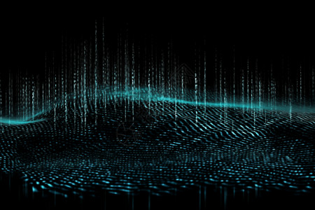 二进制代码背景图片