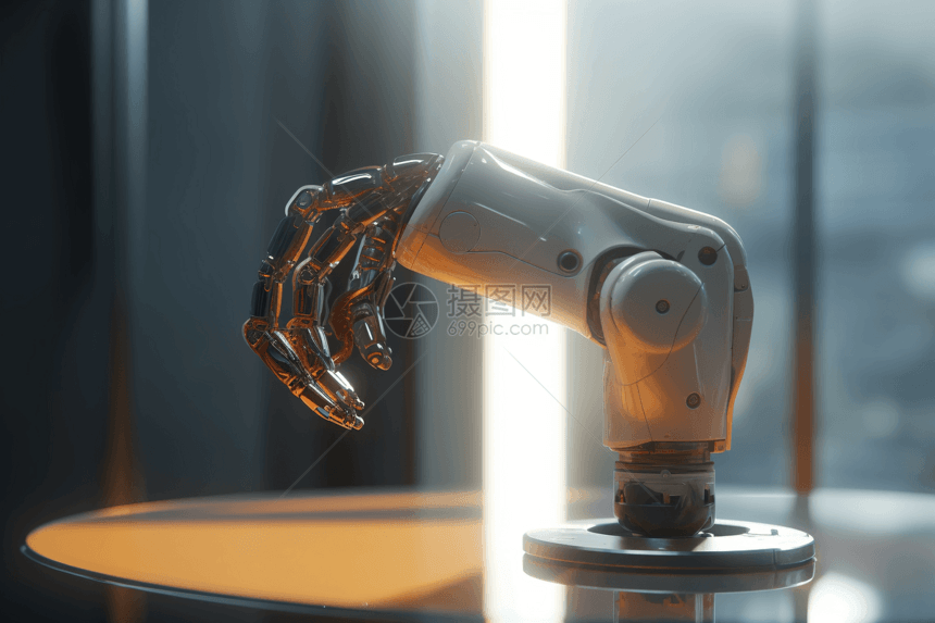 未来的机器人手臂图片