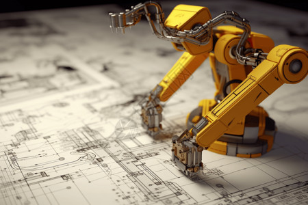 自动化专业建筑机器人设计图片