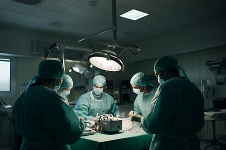 手术环境手术室手术中背景