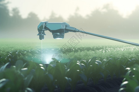 浇灌系统自动灌溉机械臂设计图片