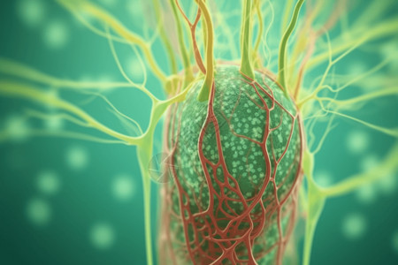 腺体创意淋巴节设计图片