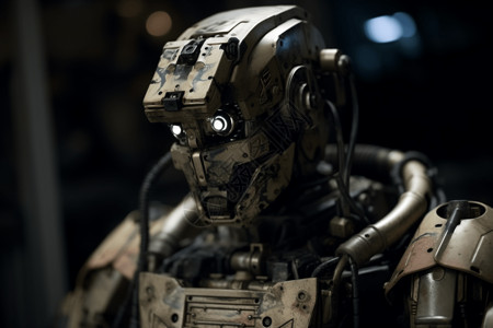 孤独的战斗机器人背景图片