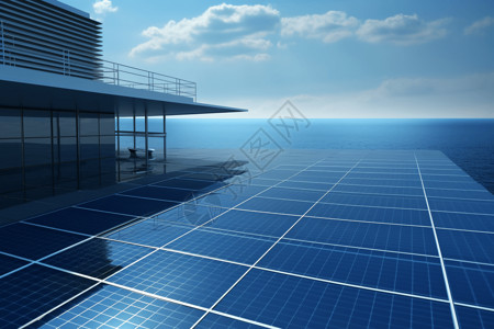 科技大海太阳能电池板设计图片