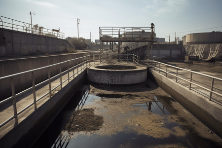 污水处理工厂废水处理厂设计图片