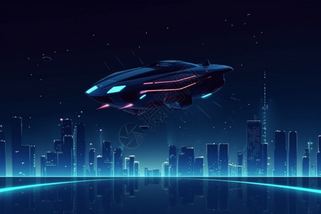 新能源悬浮汽车图片