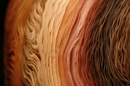 木头横截面人体皮肤插画